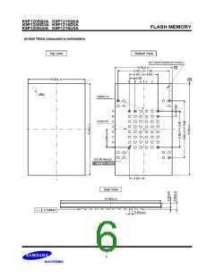 浏览型号K9F1216U0A-DIB00的Datasheet PDF文件第6页
