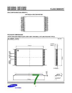 浏览型号K9F1216U0A-DIB00的Datasheet PDF文件第7页
