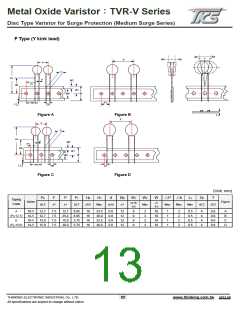 浏览型号TVR10561KJABV的Datasheet PDF文件第13页