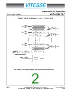 浏览型号VSC6280的Datasheet PDF文件第2页