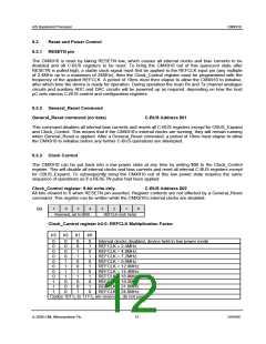 浏览型号CMX910L9的Datasheet PDF文件第12页