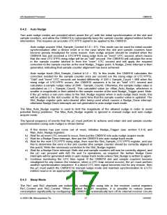 浏览型号CMX910L9的Datasheet PDF文件第17页