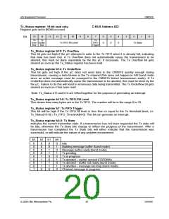 浏览型号CMX910L9的Datasheet PDF文件第20页