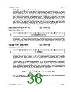 浏览型号CMX910L9的Datasheet PDF文件第36页