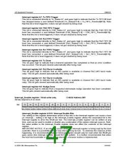 浏览型号CMX910L9的Datasheet PDF文件第47页