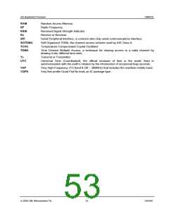 浏览型号CMX910L9的Datasheet PDF文件第53页