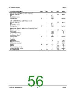 浏览型号CMX910L9的Datasheet PDF文件第56页