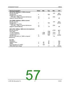浏览型号CMX910L9的Datasheet PDF文件第57页
