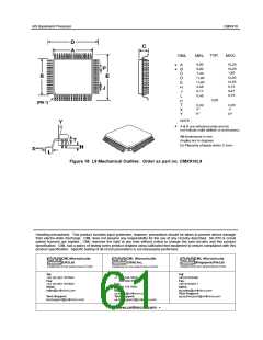 浏览型号CMX910L9的Datasheet PDF文件第61页
