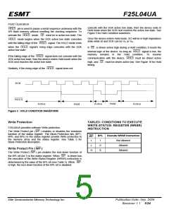 浏览型号F25L04UA-75CG的Datasheet PDF文件第5页