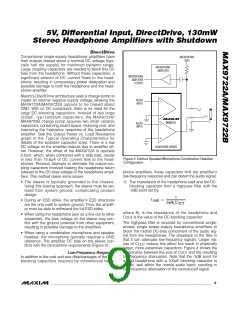 浏览型号MAX9722AEUE+T的Datasheet PDF文件第9页