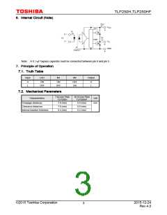 浏览型号TLP250H(D4-LF5,F)的Datasheet PDF文件第3页