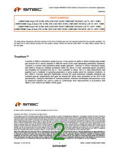 浏览型号LAN88710BM的Datasheet PDF文件第2页