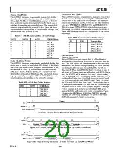浏览型号AD73360LARZ-REEL的Datasheet PDF文件第20页