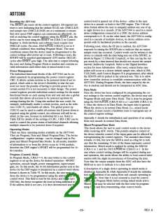 浏览型号AD73360LARZ-REEL的Datasheet PDF文件第21页