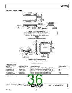 浏览型号AD73360LARZ-REEL的Datasheet PDF文件第36页
