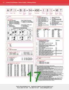 浏览型号AM1-B0-14-410-201-C的Datasheet PDF文件第17页