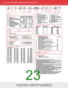 浏览型号AM1-B0-14-410-201-C的Datasheet PDF文件第23页