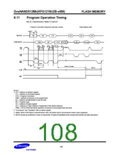 浏览型号KFG1216U2B-SIB6的Datasheet PDF文件第108页