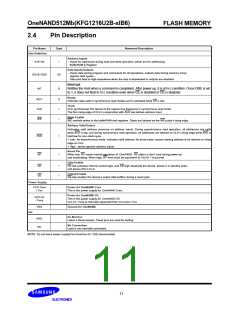 浏览型号KFG1216U2B-SIB6的Datasheet PDF文件第11页