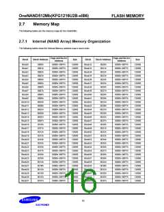浏览型号KFG1216U2B-SIB6的Datasheet PDF文件第16页