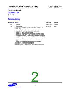 浏览型号KFG1216U2B-SIB6的Datasheet PDF文件第2页