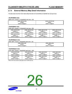 浏览型号KFG1216U2B-SIB6的Datasheet PDF文件第26页