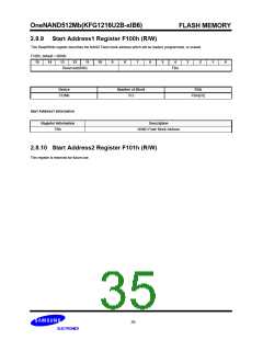 浏览型号KFG1216U2B-SIB6的Datasheet PDF文件第35页