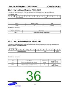 浏览型号KFG1216U2B-SIB6的Datasheet PDF文件第36页