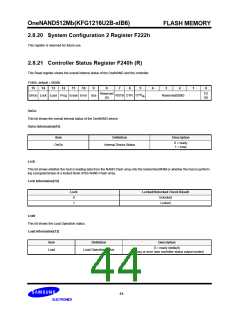 浏览型号KFG1216U2B-SIB6的Datasheet PDF文件第44页