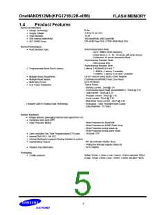 浏览型号KFG1216U2B-SIB6的Datasheet PDF文件第5页