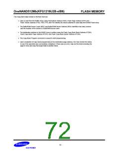 浏览型号KFG1216U2B-SIB6的Datasheet PDF文件第72页