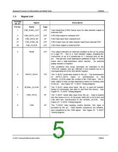 浏览型号CMX880D6的Datasheet PDF文件第5页