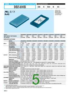 浏览型号DBS700B12-T的Datasheet PDF文件第5页