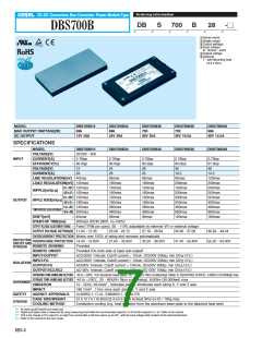浏览型号DBS700B12-T的Datasheet PDF文件第7页