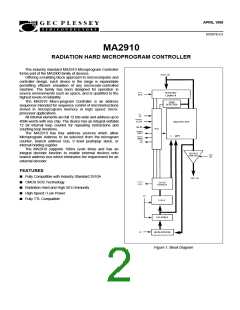 浏览型号MAS2910CDXXX的Datasheet PDF文件第2页