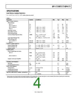浏览型号OP2177ARMZ-R7的Datasheet PDF文件第4页