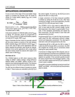 浏览型号LTC2943IDD#PBF的Datasheet PDF文件第12页