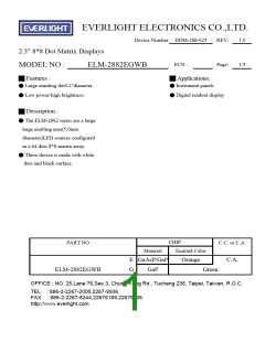 浏览型号ELM-2882EGWB的Datasheet PDF文件第1页