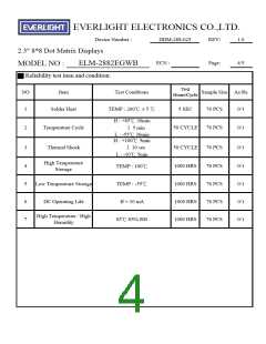 浏览型号ELM-2882EGWB的Datasheet PDF文件第4页