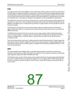 浏览型号BCM4330FKUBG的Datasheet PDF文件第87页