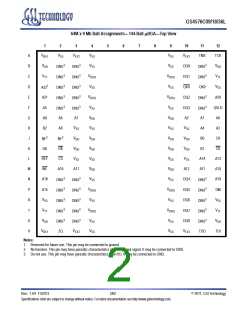浏览型号GS4576C18GL-33T的Datasheet PDF文件第2页