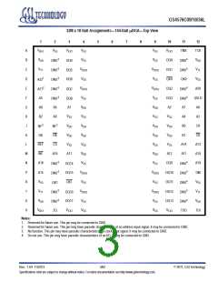 浏览型号GS4576C18GL-33T的Datasheet PDF文件第3页