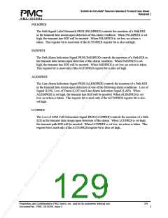 浏览型号PM5380-BI的Datasheet PDF文件第129页