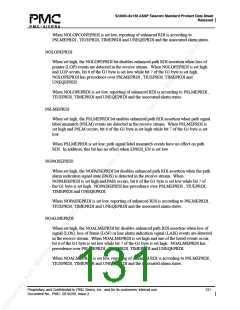 浏览型号PM5380-BI的Datasheet PDF文件第131页