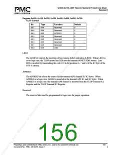 浏览型号PM5380-BI的Datasheet PDF文件第156页