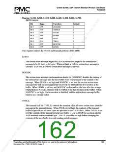 浏览型号PM5380-BI的Datasheet PDF文件第162页