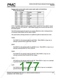 浏览型号PM5380-BI的Datasheet PDF文件第177页