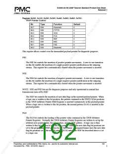 浏览型号PM5380-BI的Datasheet PDF文件第192页