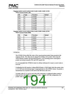 浏览型号PM5380-BI的Datasheet PDF文件第194页